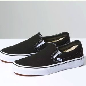 NEW Slip on black vans